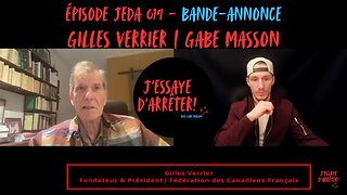 JEDA019– Défricher la souche Canadienne-Française du QC (Bande-annonce) | Gilles Verrier X G. Masson