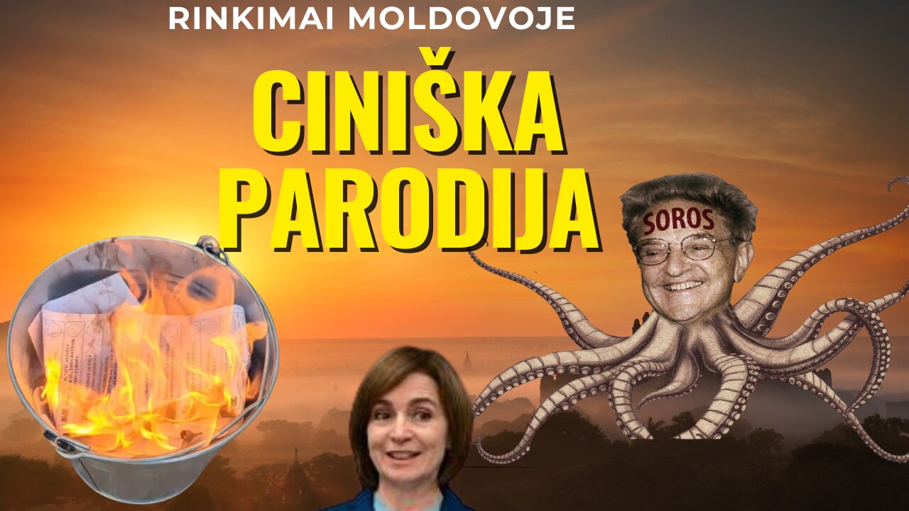 Rinkimai Moldovoje: Ciniška parodija