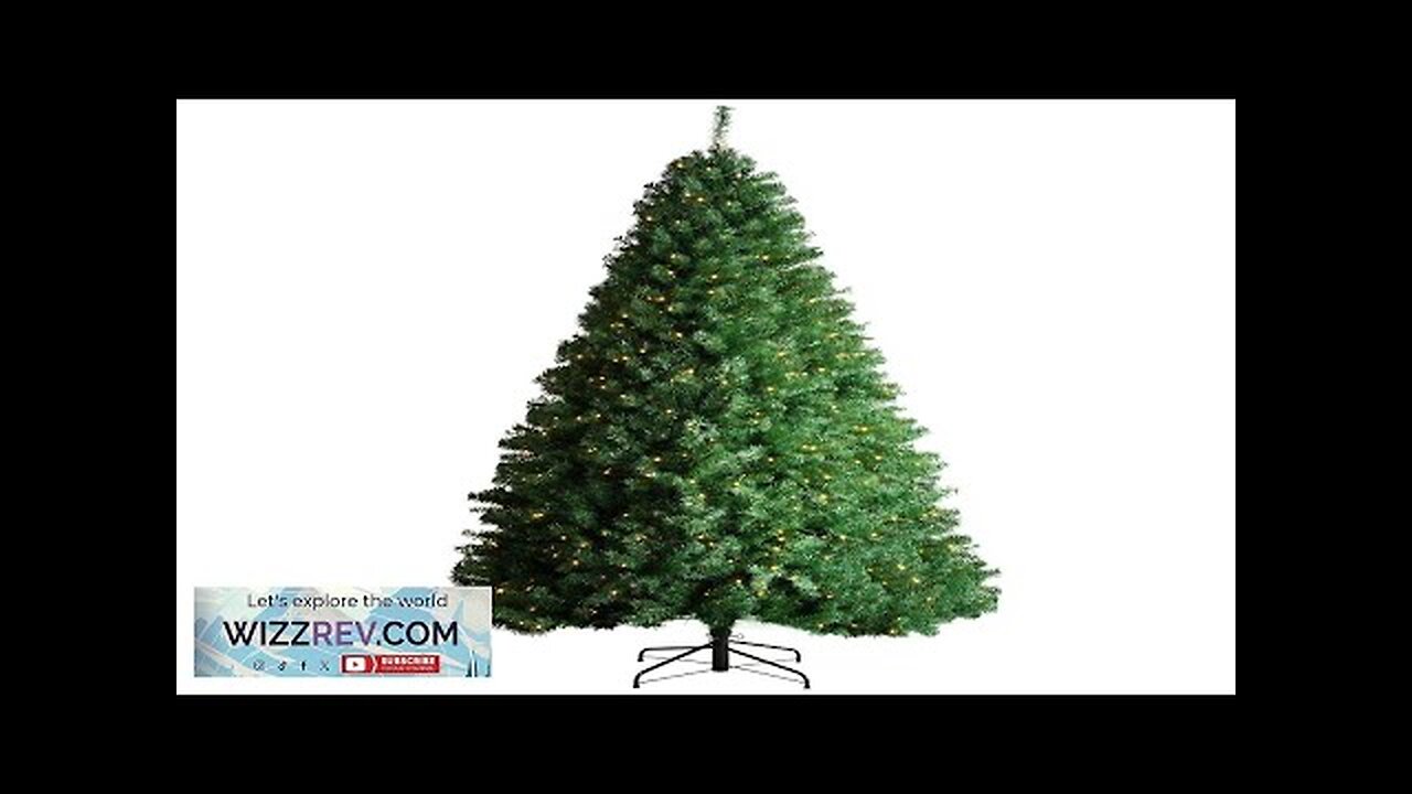 VEVOR Christmas Tree 7.5ft Prelit Artificial Tree with 550 White LEDs 1346 Review