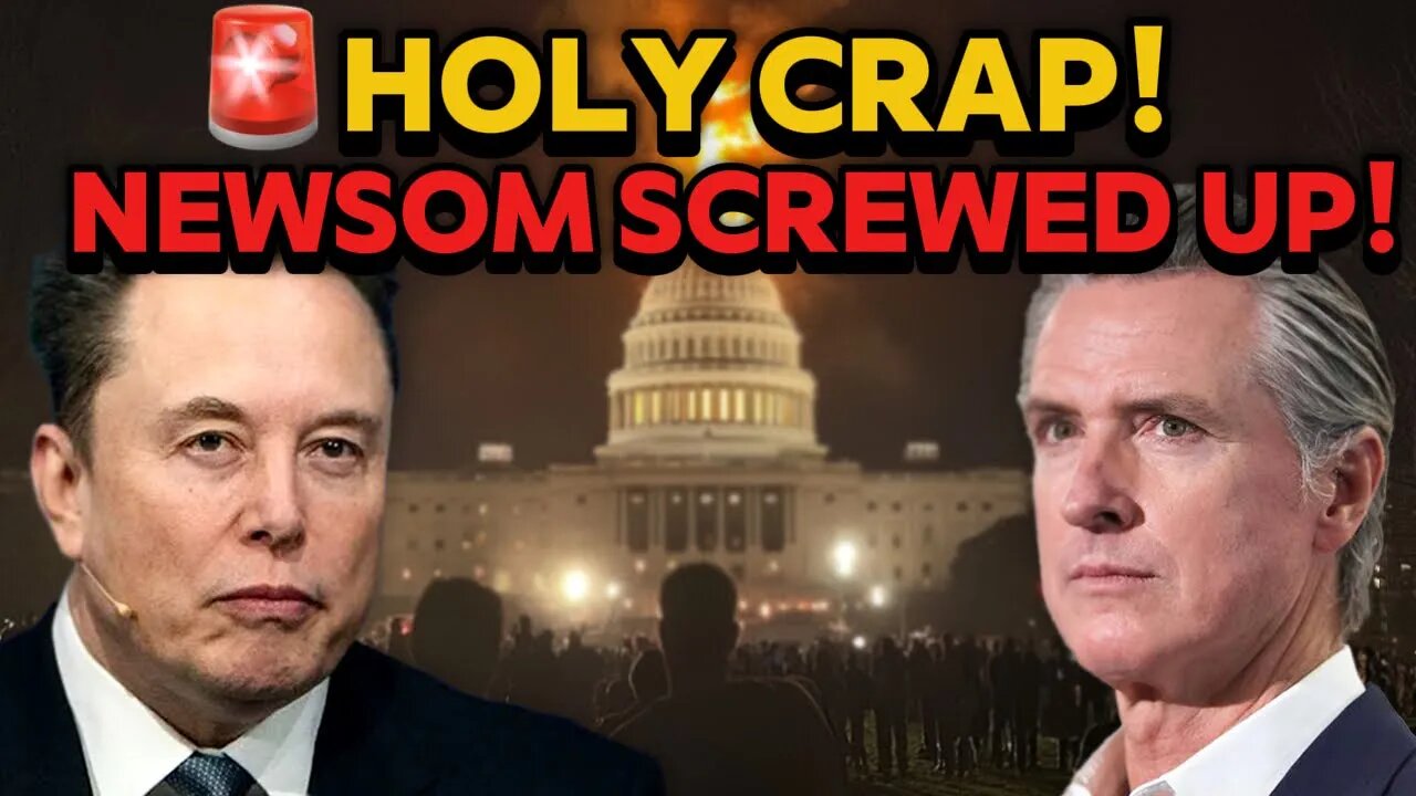 You'll NEVER Believe What Gavin Newsom Just Did to Elon Musk!