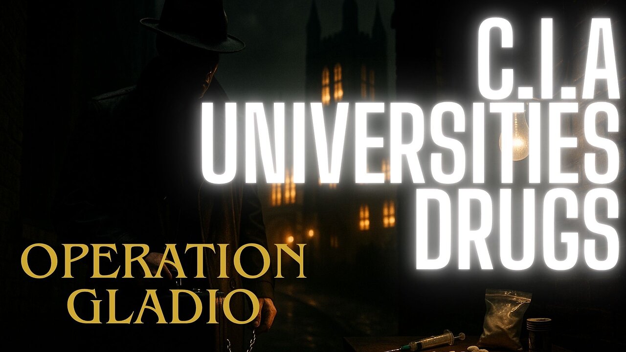 OPERATION GLADIO - CHAPTER 73 - "CIA - UNIVERSITIES - DRUGS" - EP.467