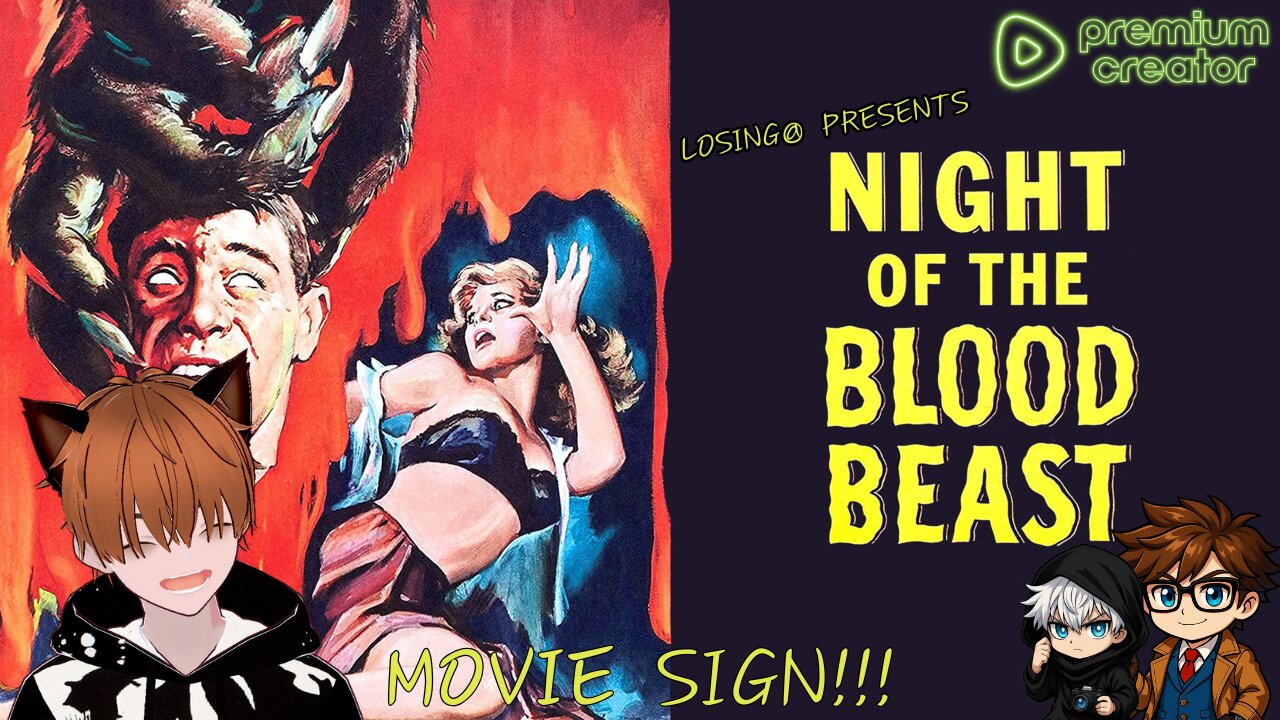 🛸 Night of the Blood Beast (1958) | Movie Sign!!!
