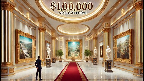 I Opened A $1,000,000 Art Gallery!