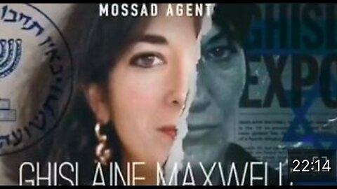GHISLAINE MAXWELL a MOSSAD AGENT FOR BLACKMAILING OPERATIONS