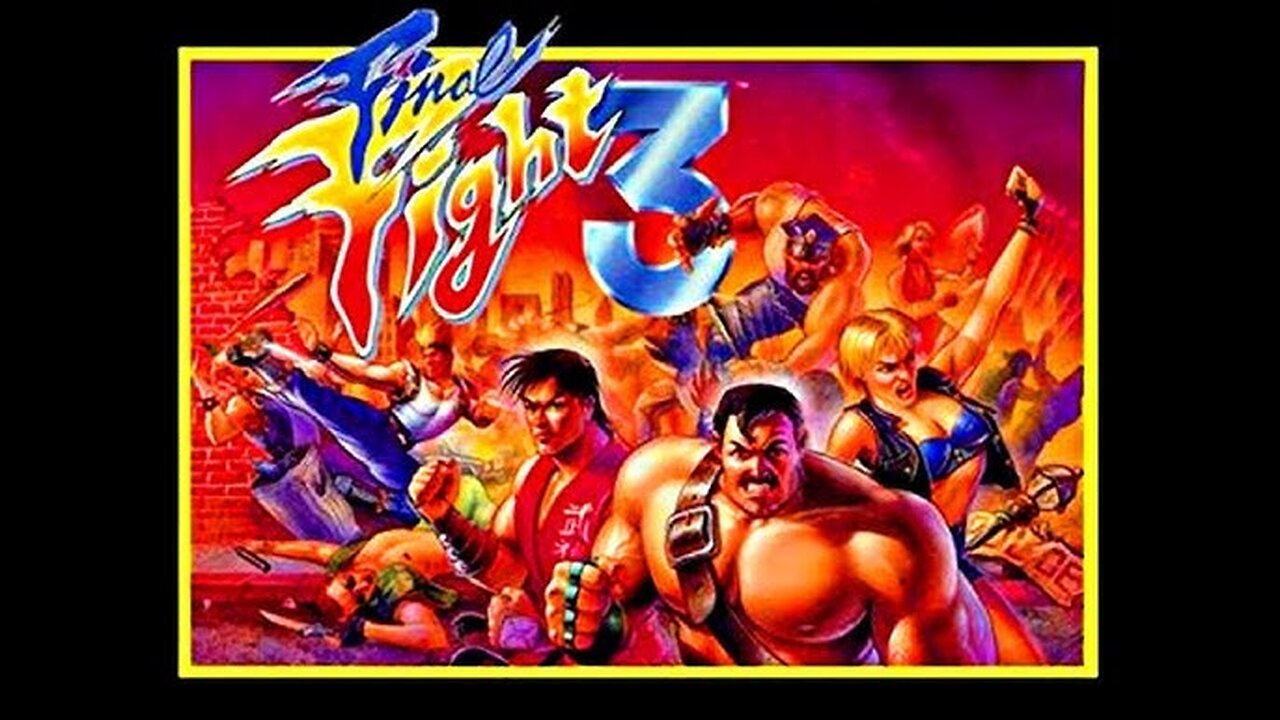 Final Fight 3 - Snes - (2 Players) Full Gameplay