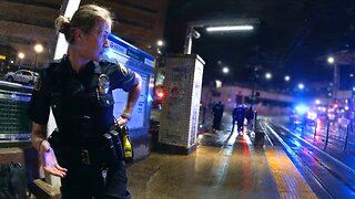 Train Platform Killer Caught on Camera