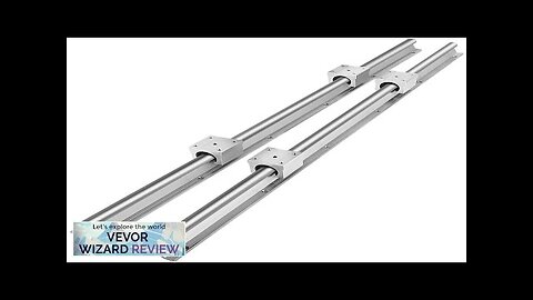 VEVOR Linear Rail SBR20-800mm 2 Linear Slide Guide with 4 SBR20UU Bearing Review