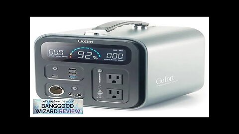 USA Direct Gofort UA550 550Wh 600W Portable Power Station 2x Pure Sine Review