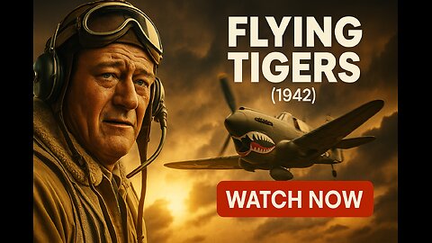 Flying Tigers (1942) | Full Movie | John Wayne Leads the Skies in WWII Action Classic