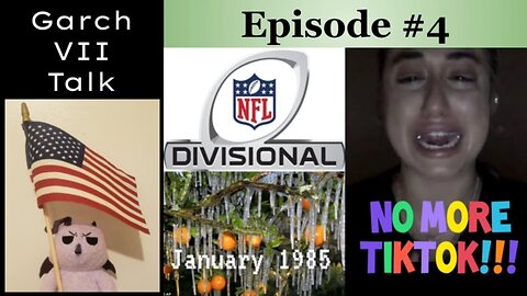 Episode #4 (1/22/25): TikTok banned for a bit, NFL Divisional recap, 1985 Cold Wave & more