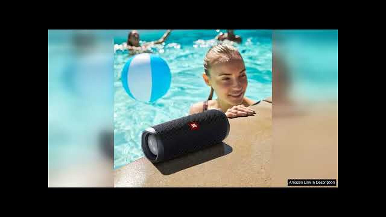 JBL FLIP 5, Waterproof Portable Bluetooth Speaker, Black, Small Review