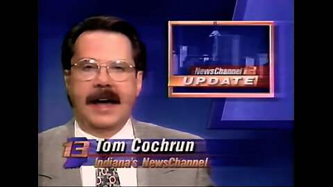January 25, 1995 - Another 11PM WTHR Indianapolis News Preview with Tom Cochrun