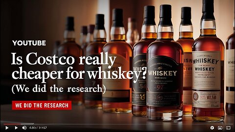 Is Costco Really Cheaper For Whiskey?