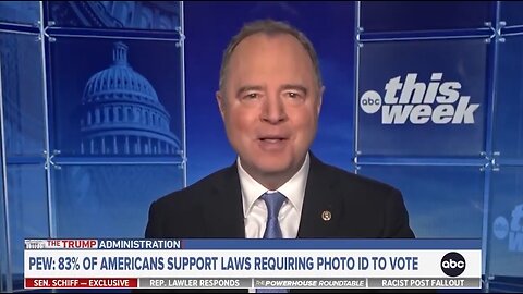 Adam Schiff Gets PRESSED On Voter ID
