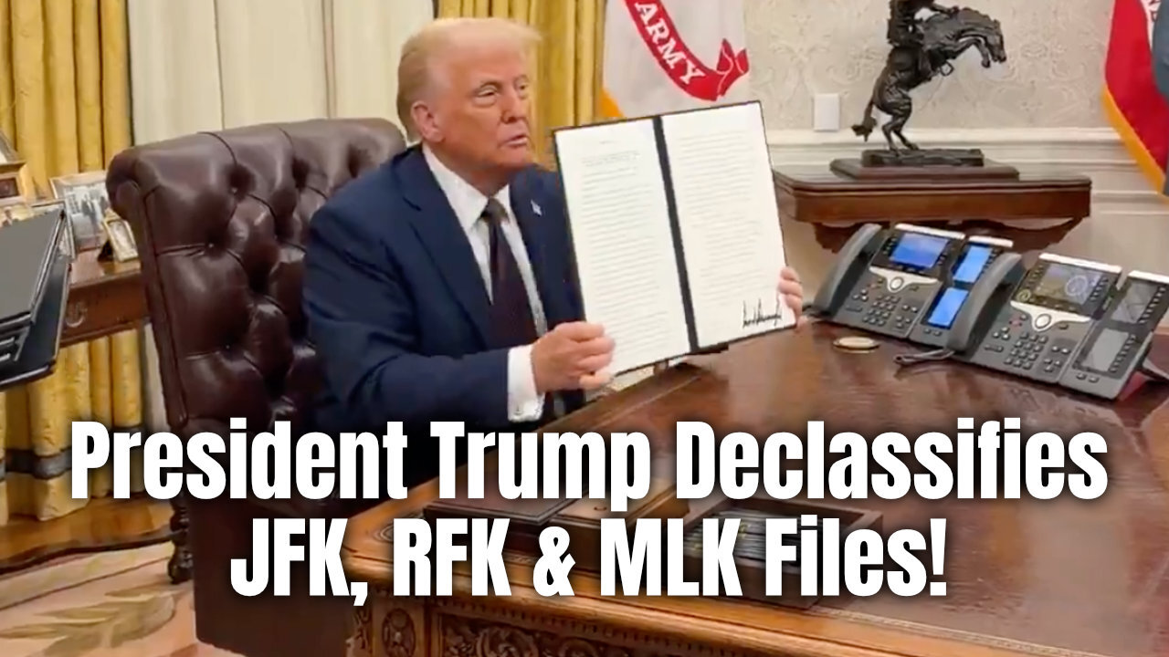 President Trump Declassifies JFK, RFK & MLK Files!