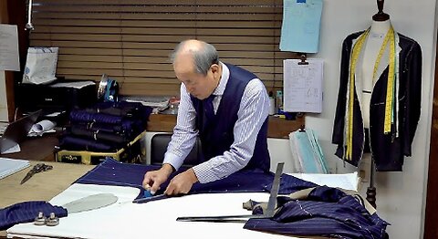 Process of Making Bespoke Suit by Korean Skillful Tailor