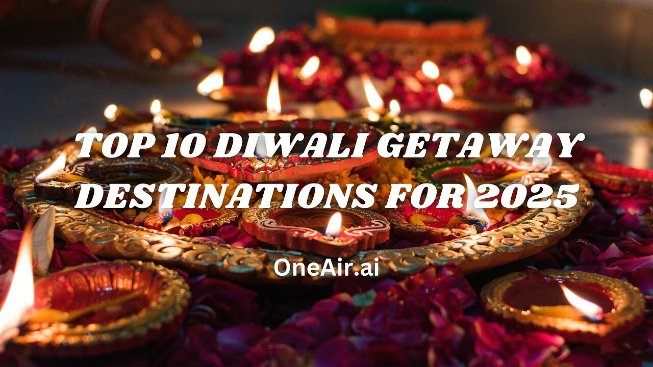Top 10 Diwali Getaway Destinations for 2025 - OneAir.ai