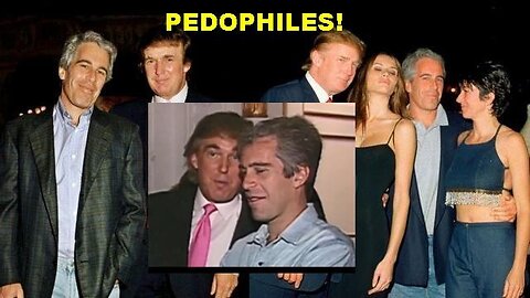 Antichrist 45: Pedophile Trump Signs His Best Friend Pedophile Epstein Bill!
