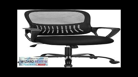 Office Chair Mid Back Computer Ergonomic Mesh Desk with Larger Seat Executive Review