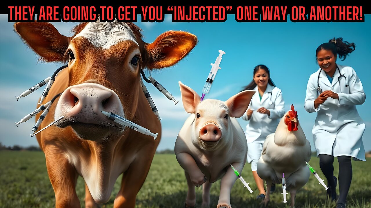 You Can't Raise Your Own Food and Livestock Will Get mRNA Vaccines - It's Coming