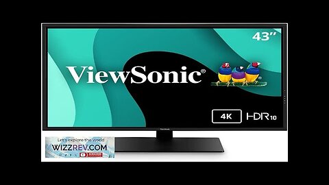 ViewSonic VX4381-4K 43 Inch Ultra HD MVA 4K Monitor Widescreen with HDR10 Review