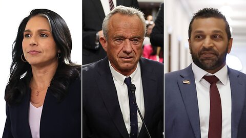 LIVE BROADCAST: Embarrassing Kash, RFK, JR., & Tulsi Senate Hearings