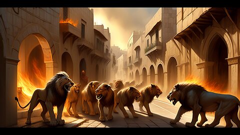 Книга Софонии, Библия, Синодальный перевод (1876) (RUS-SYN) Иллюстрировано ИИ (Версия 3)