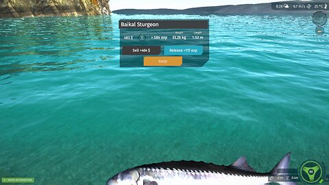 Doing some fishy stuff in Baikal Lake, Russia.