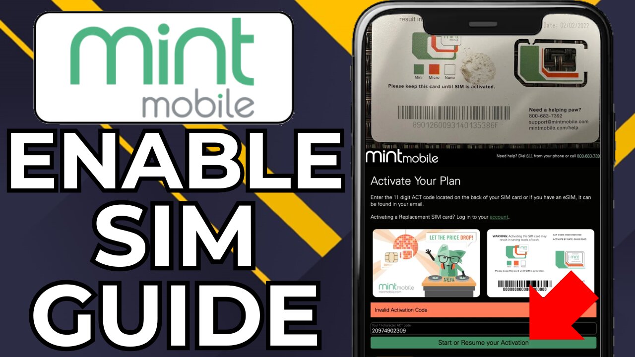 HOW TO ACTIVATE MINT MOBILE SIM CARD