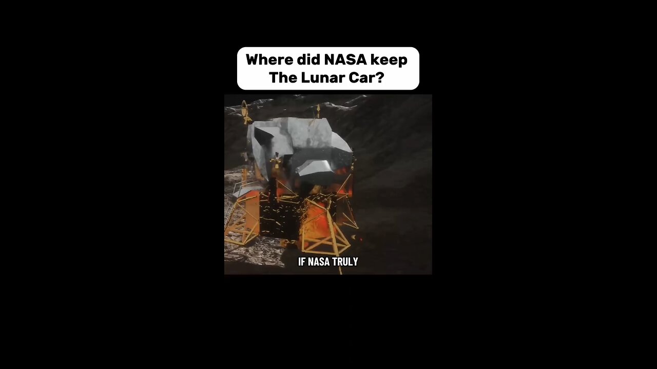 Where Did NASA Keep The Lunar Car?