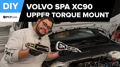 Volvo XC90 Torque Rod Engine Mount Replacement DIY (2016-Present Volvo XC90 SPA)