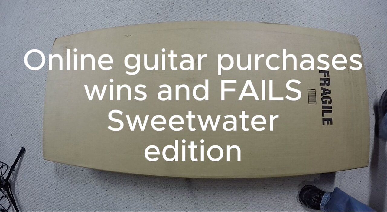 Epiphone Explorer case online guitar purchases wins and fails Sweetwater edition