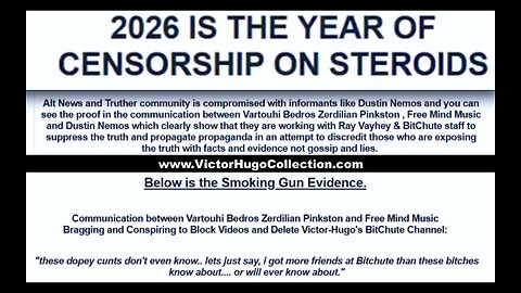 Project Pogo Alex Jones Dustin Nemos Vartouhi Pinkston Ray Vahey Infiltrate BitChute Rumble Alt News