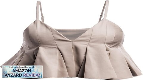 Christian Cowan Pleated Cami TopRaw hem pleated cami top in Khaki cotton poplin. Review