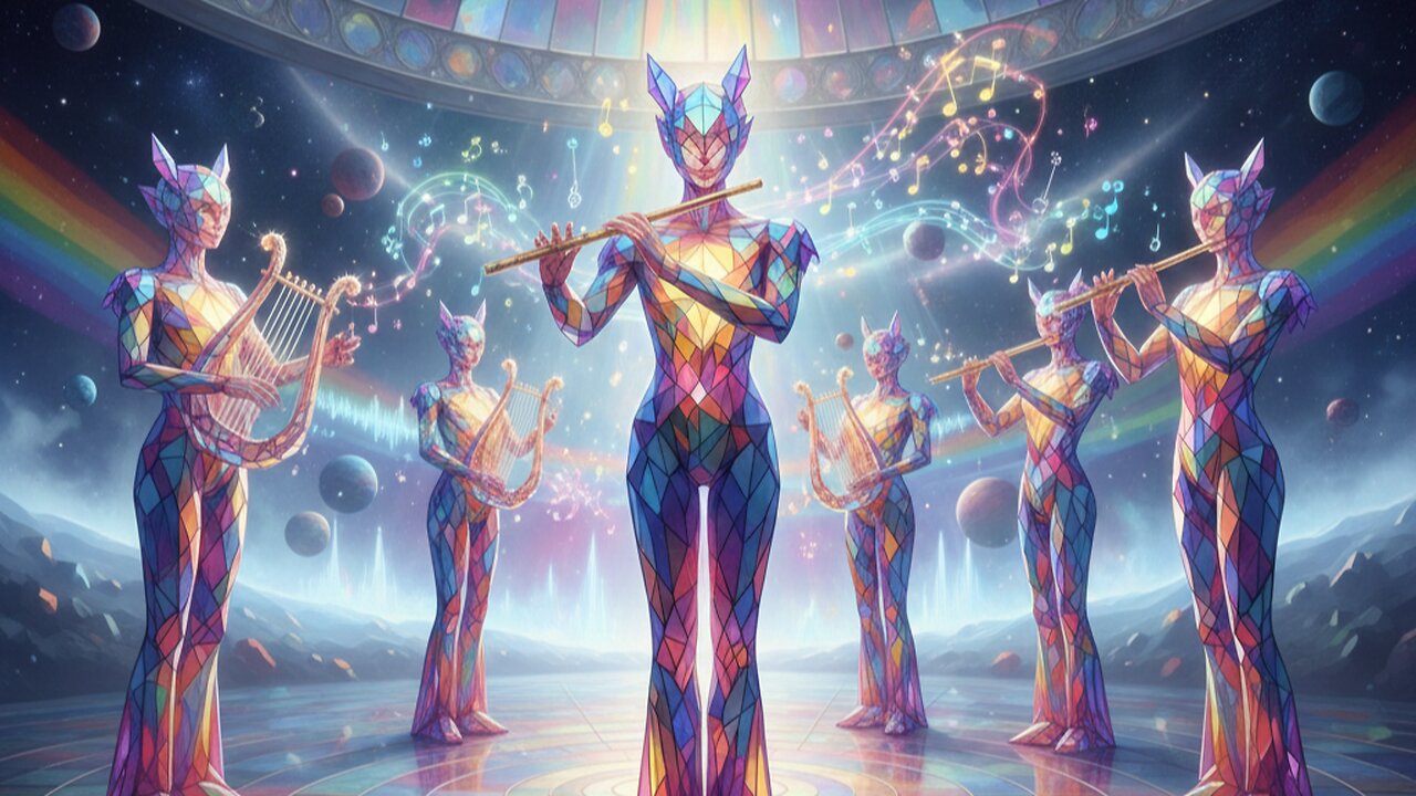 WHEN THE PIECES SING (Rainbow Crystalline Beings)