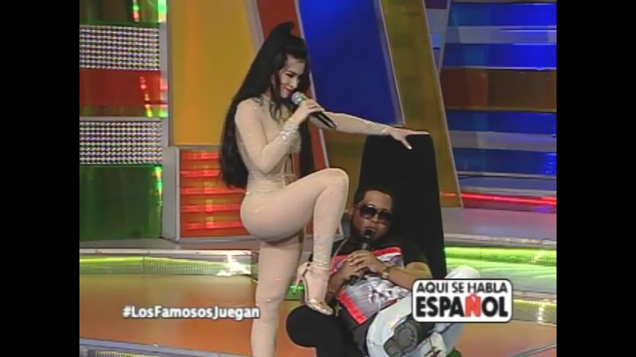 Goddess Canales falling in love with Chimbala in Here We Speak Spanish