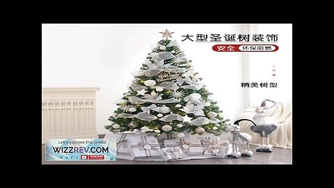 Large Artificial High-end Household Christmas Tree 1.2m-4m Luxury Package Decorative Tree Review