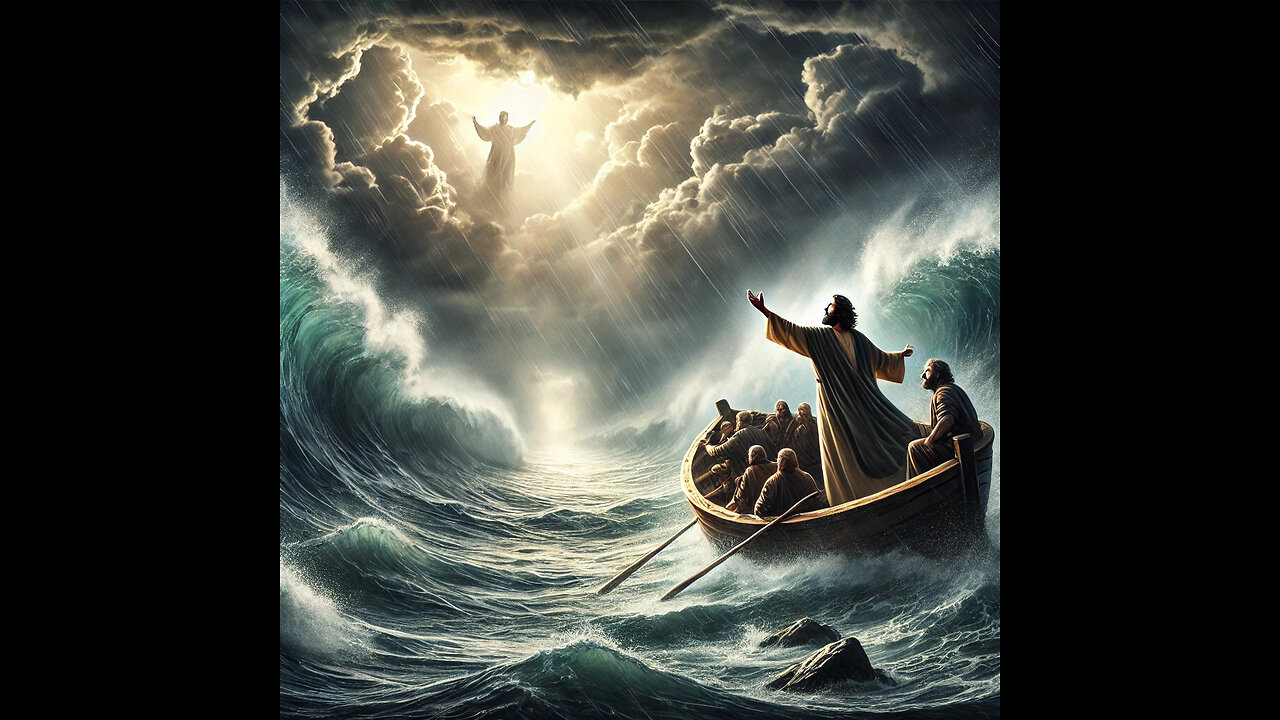 The Storm on the Sea of Galilee Kids Bible Stories