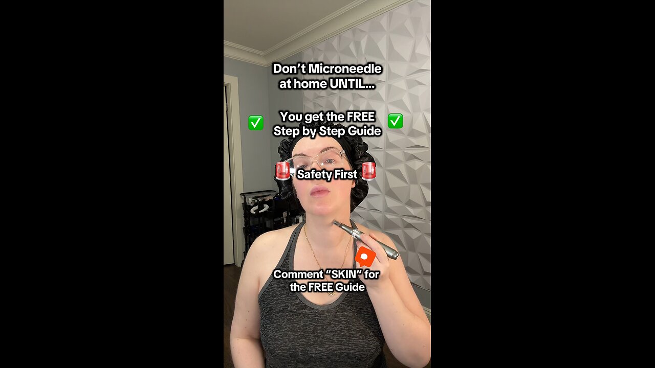 DONT MICRONEEDLE AT HOME UNTIL…