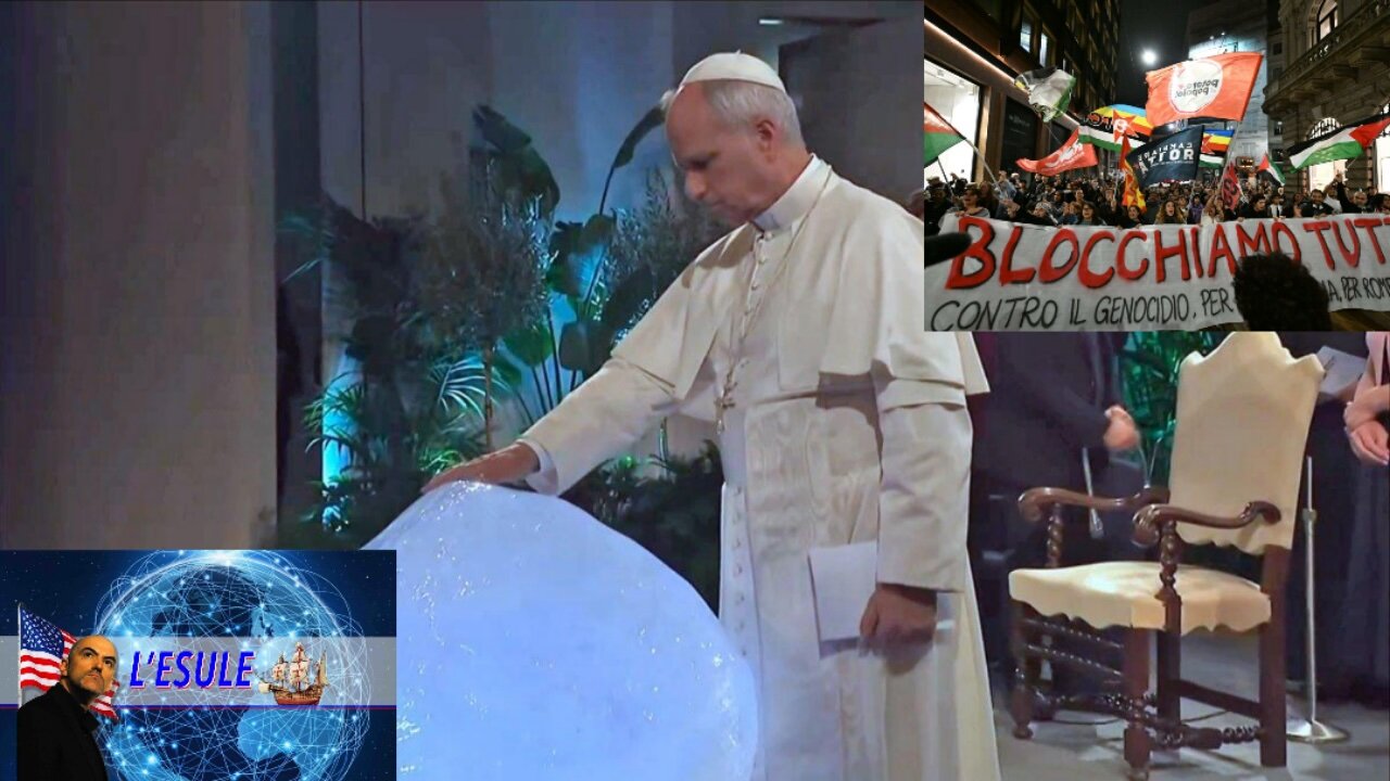 LA VERA IDIOCRACY: PAPOCCHIO BENEDICE IL GHIACCIO MENTRE GLI ITALIONI PROTESTANO PER LE CAUSE ALTRUI