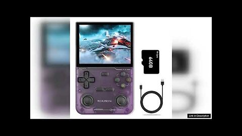 KINHANK K36 64G Handheld Game Console 3.5inch IPS Screen Built-in 10000+ Games Review