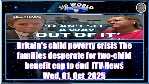 Britain's child poverty crisis The families desperate for two-child benefit cap to end ITV News