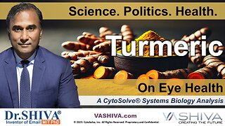 Dr.SHIVA® LIVE: Turmeric on Eye Health @CytoSolve® Systems Analysis