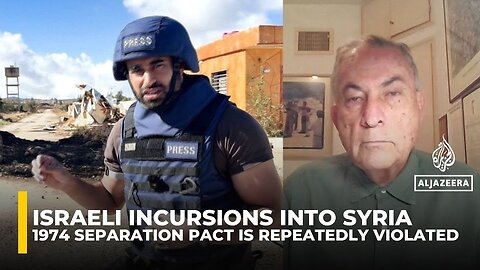 Syria warns Israeli incursions breach 1974 pact, risking regional war