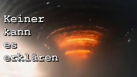 Ein mysteriöses Wetterphänomen Überschneidung von Paralleldimensionen oder Alien Mutterschiff
