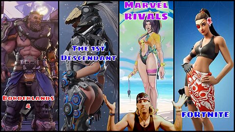 Fortnite with the bratty E'girls - Then Marvel Rivals.