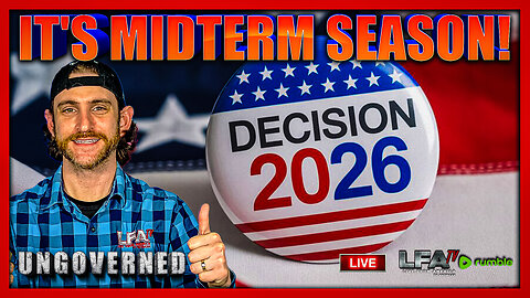 THE 2026 MIDTERMS ARE CLOSER THAN YOU THINK! | UNGOVERNED 1.2.26 10AM
