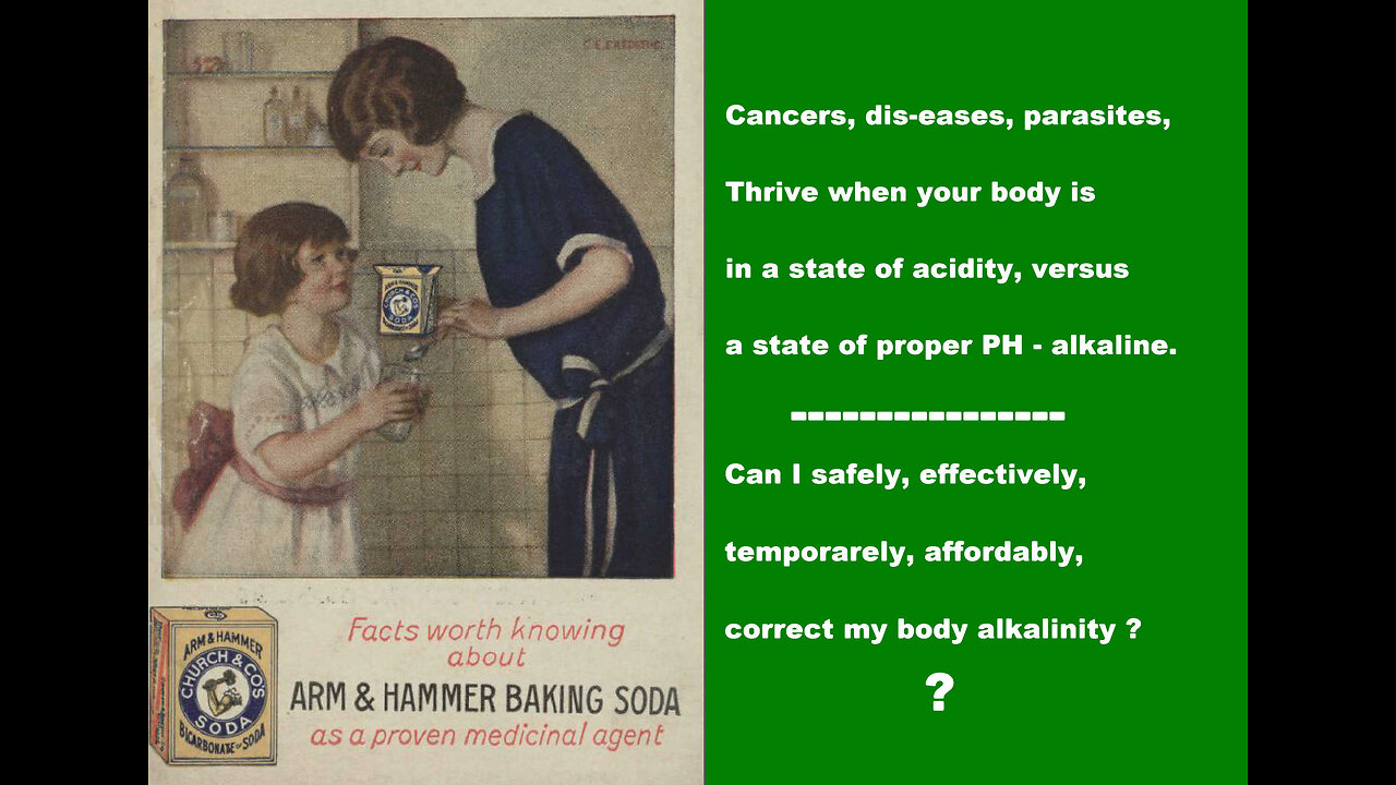 Arm and Hammer Baking Soda: A Proven Medicinal Agent (1925)