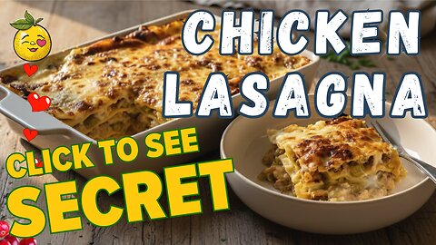 Addictive EASY Creamy Chicken Lasagna | Better Than Takeout