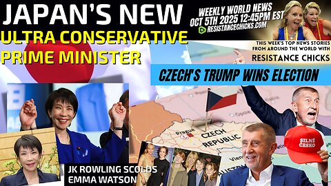 Japan's New Ultra-Conservative PM | Czech's Trump Wins Election | JK Rowling Scolds Emma Watson
